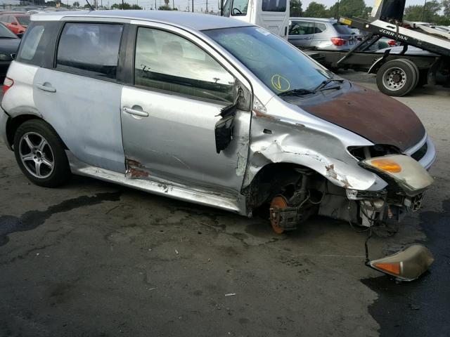 JTKKT604465017278 - 2006 TOYOTA SCION XA SILVER photo 9