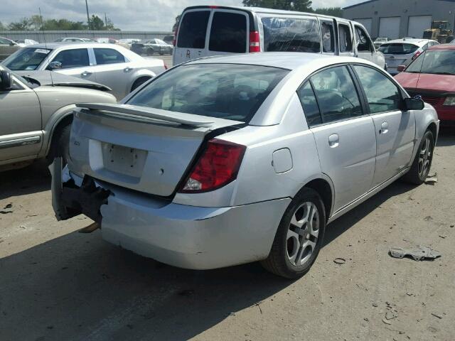 1G8AL52F23Z118152 - 2003 SATURN ION SILVER photo 4