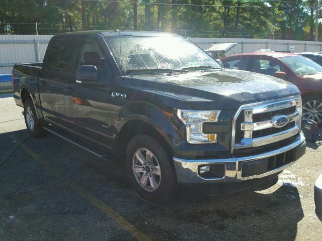 1FTEW1CP0FFB87863 - 2015 FORD F150 SUPER BLACK photo 1