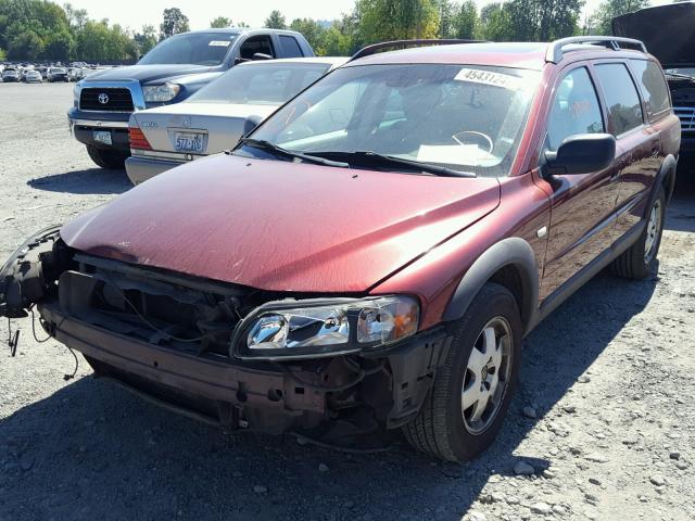 YV1SZ59H641148667 - 2004 VOLVO XC70 RED photo 2