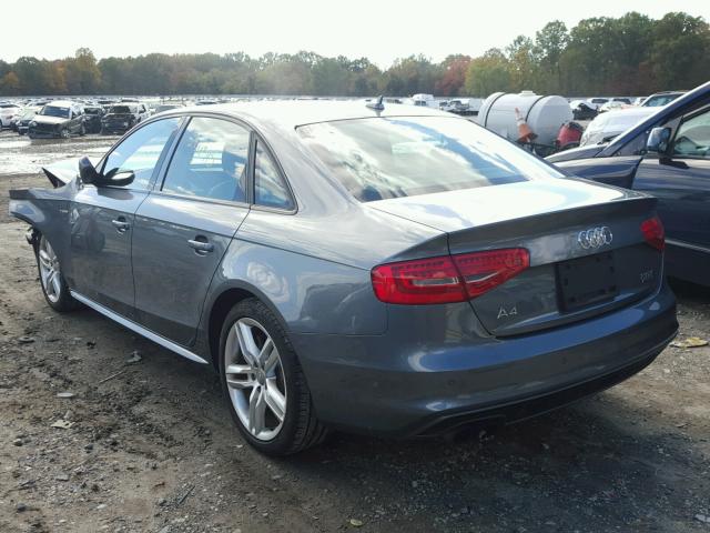 WAUBFAFL8GN012728 - 2016 AUDI A4 PREMIUM GRAY photo 3