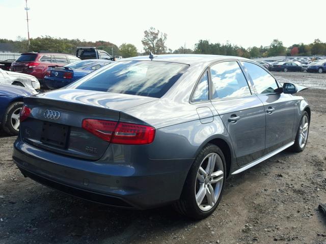 WAUBFAFL8GN012728 - 2016 AUDI A4 PREMIUM GRAY photo 4