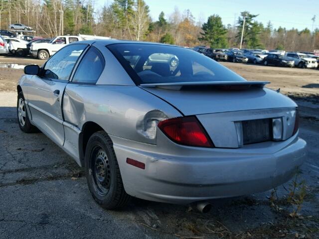 1G2JB12F247298655 - 2004 PONTIAC SUNFIRE SILVER photo 3