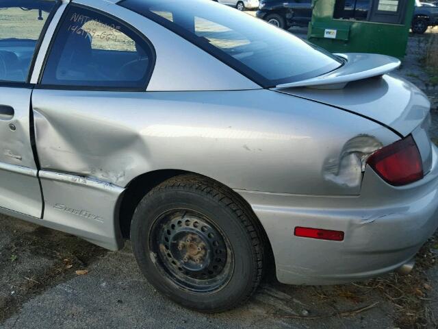 1G2JB12F247298655 - 2004 PONTIAC SUNFIRE SILVER photo 9