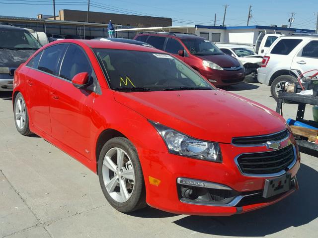 1G1PF5SB2G7124886 - 2016 CHEVROLET CRUZE LIMI RED photo 1