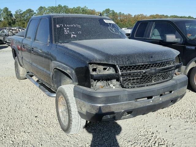 1GCHK23DX6F254909 - 2006 CHEVROLET SILVERADO BLACK photo 1