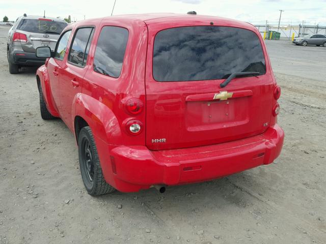 3GNCA33D08S725457 - 2008 CHEVROLET HHR LS 红色 照片 3