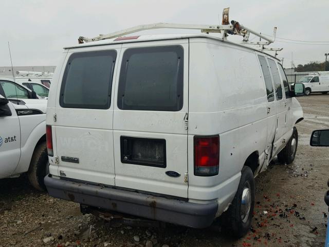 1FTSE34L46DA48280 - 2006 FORD ECONOLINE WHITE photo 4