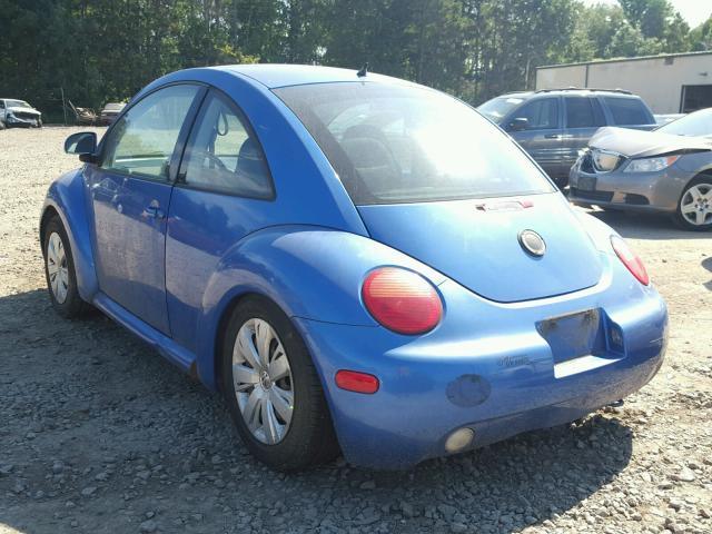 3VWBB61C5WM051639 - 1998 VOLKSWAGEN NEW BEETLE Mavi foto 3