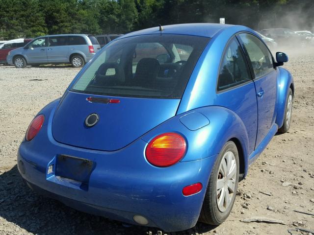 3VWBB61C5WM051639 - 1998 VOLKSWAGEN NEW BEETLE Mavi foto 4