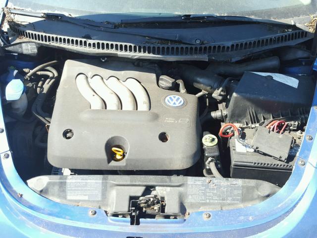3VWBB61C5WM051639 - 1998 VOLKSWAGEN NEW BEETLE Mavi foto 7