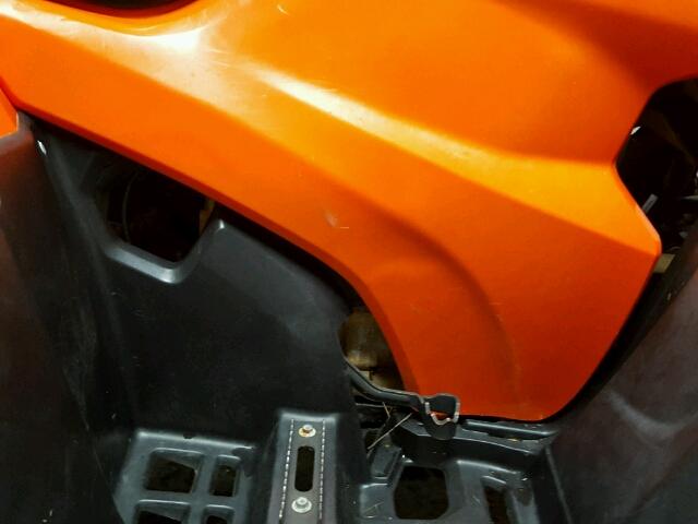 1HFTE470XF4001594 - 2015 HONDA TRX420 FA ORANGE photo 5