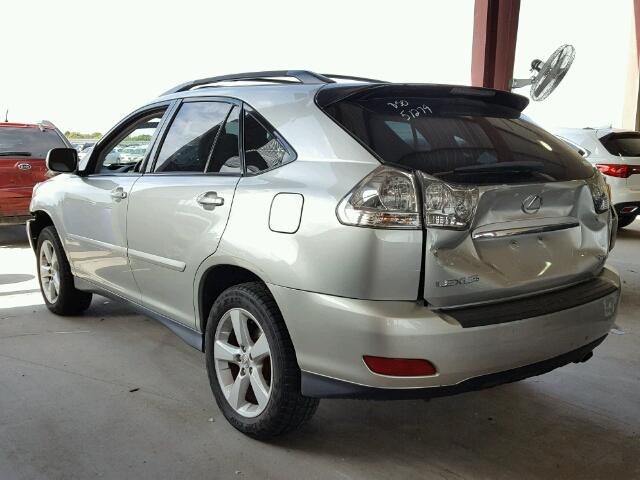 2T2GA31UX5C023406 - 2005 LEXUS RX 330 SILVER photo 3