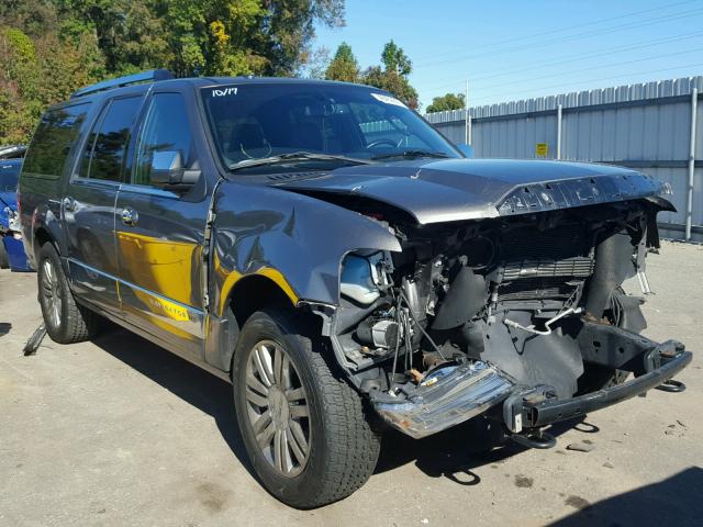 5LMJJ3H52DEL08744 - 2013 LINCOLN NAVIGATOR GRAY photo 1