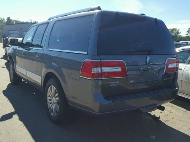 5LMJJ3H52DEL08744 - 2013 LINCOLN NAVIGATOR GRAY photo 3