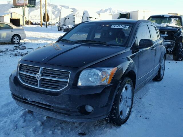 1B3HB78K07D138976 - 2007 DODGE CALIBER R/ BLACK photo 2