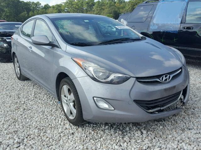 KMHDH4AE5DU918056 - 2013 HYUNDAI ELANTRA GRAY photo 1