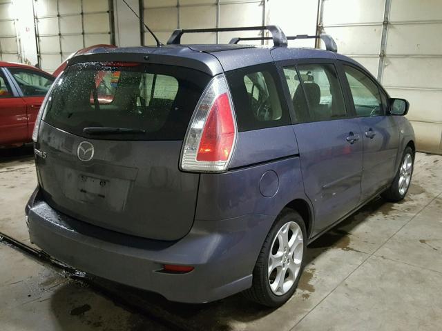 JM1CR293290341733 - 2009 MAZDA 5 GRAY photo 4