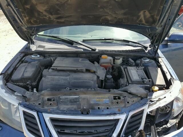 YS3FB59Y681125142 - 2008 SAAB 9-3 2.0T BLUE photo 7