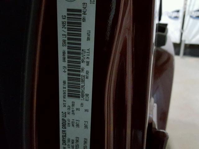 1J4BA5H12AL188532 - 2010 JEEP WRANGLER U BURGUNDY photo 10