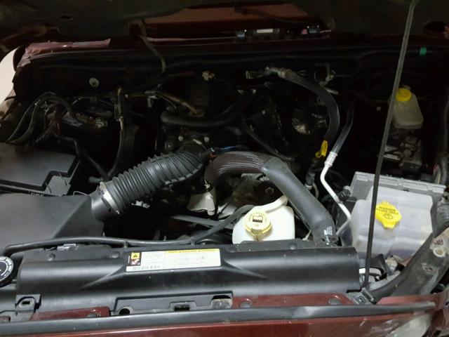 1J4BA5H12AL188532 - 2010 JEEP WRANGLER U BURGUNDY photo 7