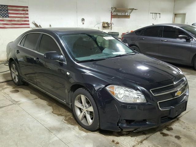 1G1ZJ57B28F183136 - 2008 CHEVROLET MALIBU 2LT BLACK photo 1