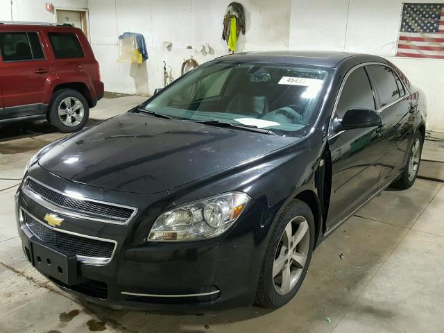 1G1ZJ57B28F183136 - 2008 CHEVROLET MALIBU 2LT BLACK photo 2