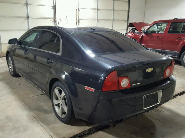 1G1ZJ57B28F183136 - 2008 CHEVROLET MALIBU 2LT BLACK photo 3