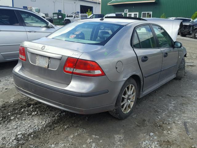 YS3FD45Y541024548 - 2004 SAAB 9-3 ARC GRAY photo 4