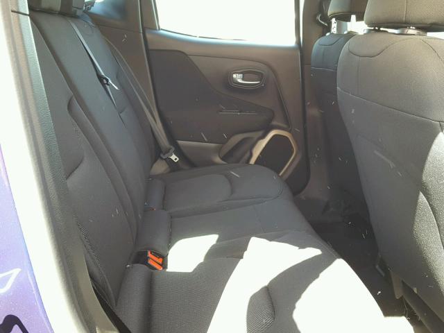 ZACCJAAB3HPF98137 - 2017 JEEP RENEGADE S ლურჯი ფოტო 6