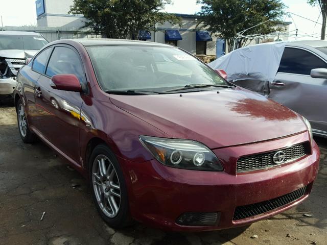 JTKDE177750020872 - 2005 TOYOTA SCION TC BURGUNDY photo 1