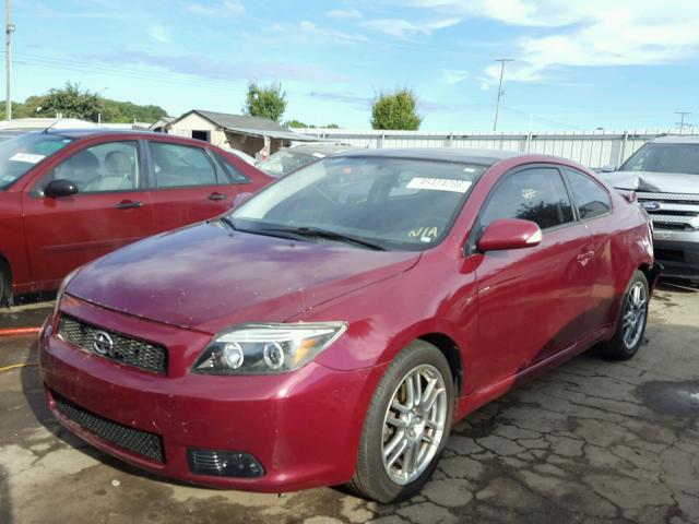 JTKDE177750020872 - 2005 TOYOTA SCION TC BURGUNDY photo 2