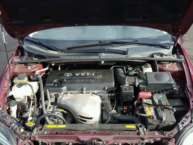 JTKDE177750020872 - 2005 TOYOTA SCION TC 勃艮第红 照片 7