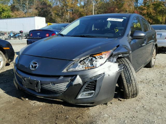 JM1BL1S65A1245265 - 2010 MAZDA 3 S GRAY photo 2