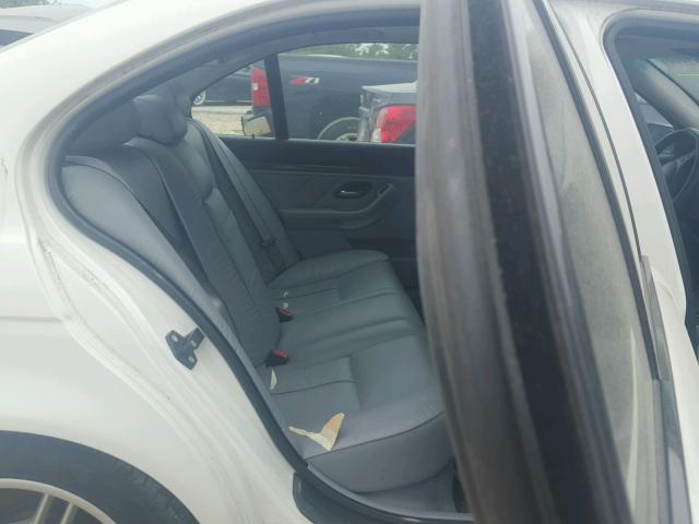 WBADN53472GC98930 - 2002 BMW 540 I WHITE photo 6