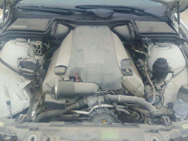 WBADN53472GC98930 - 2002 BMW 540 I WHITE photo 7