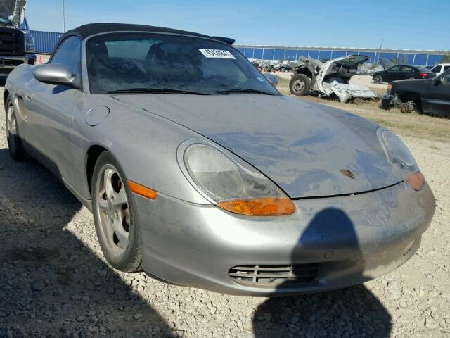 WP0CA29821U625850 - 2001 PORSCHE BOXSTER SILVER photo 1