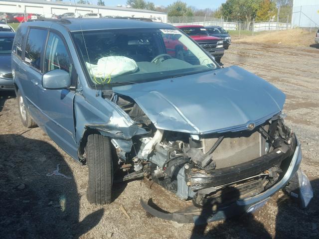 2A4RR5D15AR185886 - 2010 CHRYSLER TOWN & COU BLUE photo 1