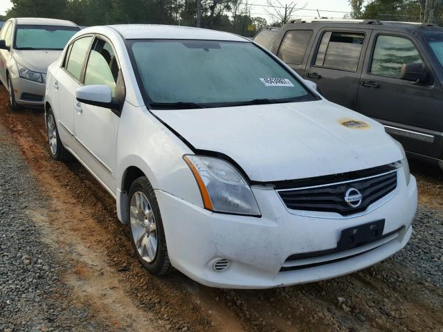 3N1AB6AP0BL712658 - 2011 NISSAN SENTRA 2.0 WHITE photo 1