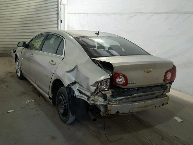 1G1ZB5EB4AF117242 - 2010 CHEVROLET MALIBU LS 棕色 照片 3