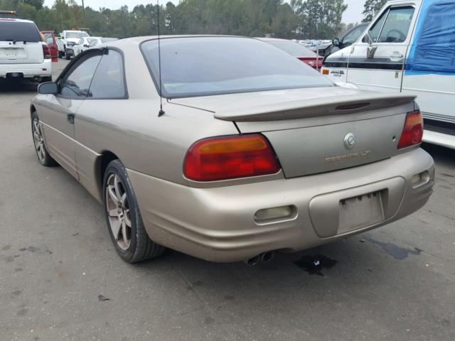 4C3AU52N9XE043721 - 1999 CHRYSLER SEBRING LX GOLD photo 3