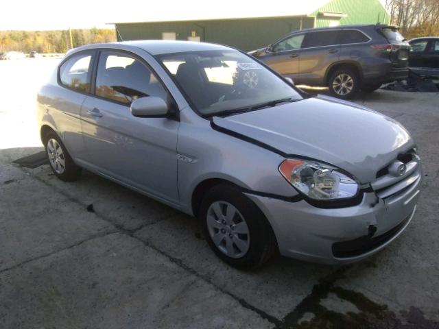 KMHCM3AC7AU180658 - 2010 HYUNDAI ACCENT BLU SILVER photo 1