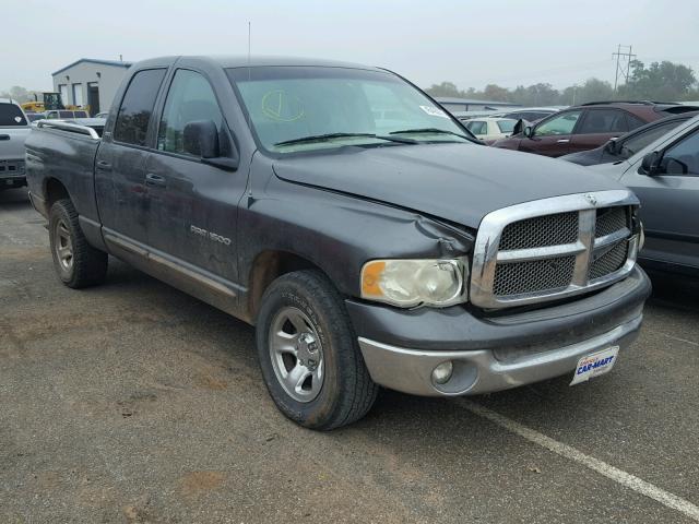 3D7HA18Z52G208033 - 2002 DODGE RAM 1500 GRAY photo 1