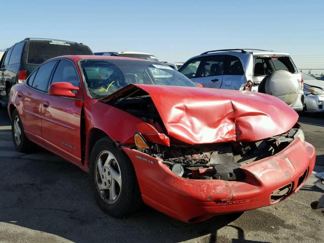 1G2WJ52K4XF298020 - 1999 PONTIAC GRAND PRIX RED photo 1