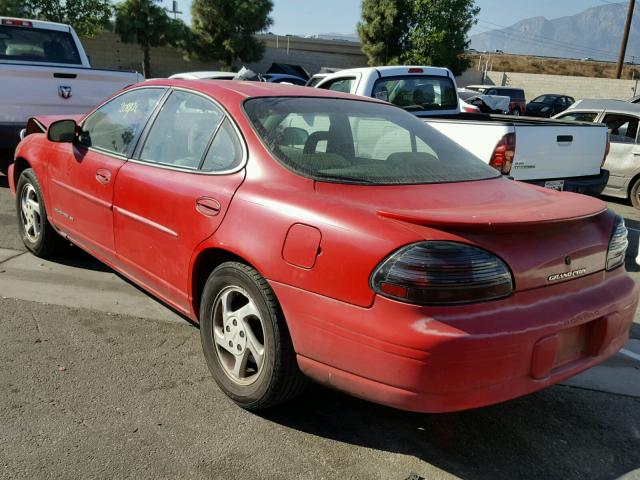 1G2WJ52K4XF298020 - 1999 PONTIAC GRAND PRIX RED photo 3