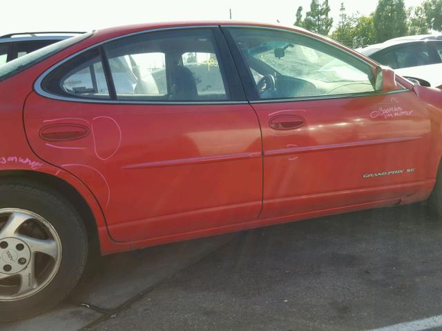 1G2WJ52K4XF298020 - 1999 PONTIAC GRAND PRIX RED photo 9