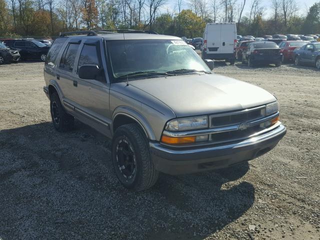 1GNDT13W3X2202495 - 1999 CHEVROLET BLAZER TAN photo 1