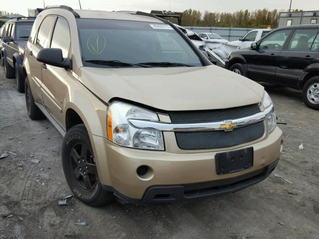 2CNDL23F676066506 - 2007 CHEVROLET EQUINOX LS GOLD photo 1