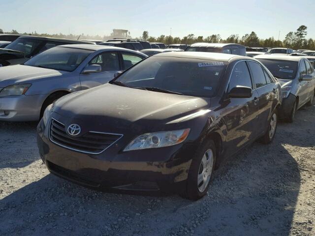 4T1BE46K39U348807 - 2009 TOYOTA CAMRY BASE BLACK photo 2