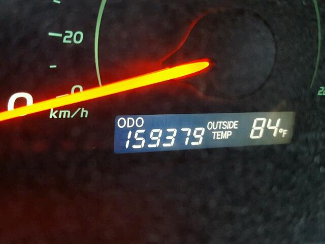 4T1BE46K39U348807 - 2009 TOYOTA CAMRY BASE BLACK photo 8